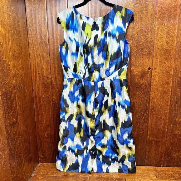 Tahari Authhur S Levine Womens Size 10 Colorful Cocktail Dress - Picture 5 of 8